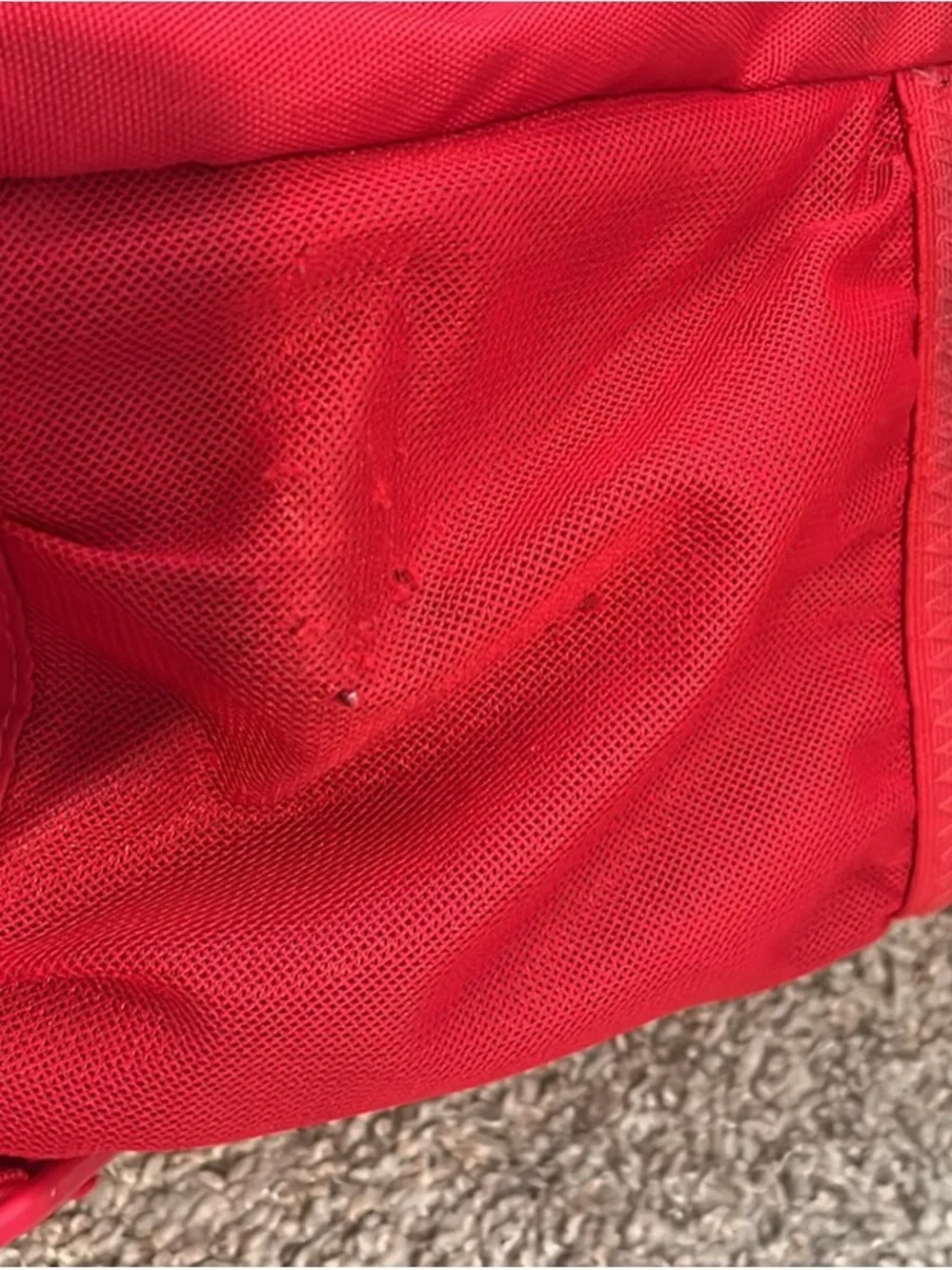 Under Armour Red Storm Backpack with White Logo